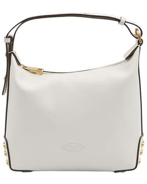 Tod's Logo Mini Shoulder Bag - Metallic