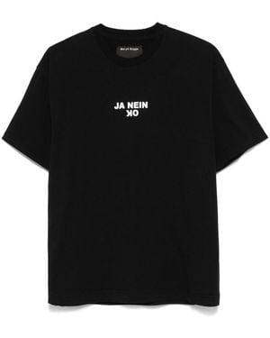 MERYLL ROGGE Logo-Print T-Shirt - Black