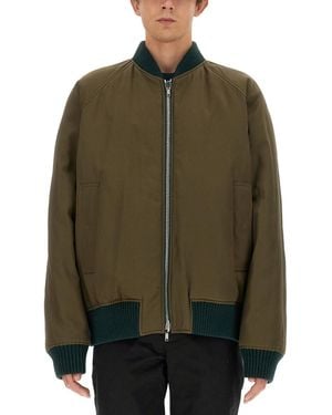 Burberry Reversible Bomber Jacket - Green
