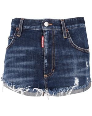 DSquared² Solid Shorts - Blue