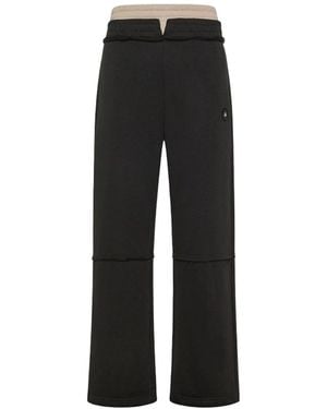 Peuterey Classic Tailored Pants With Straight Leg Cut - Black