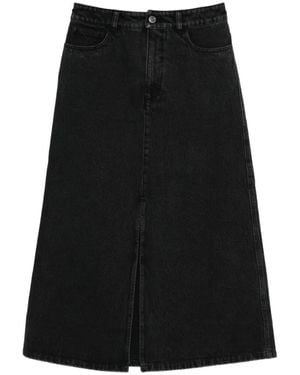 A.P.C. Denim Skirt - Black