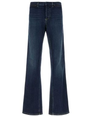 Gucci Flared High Rise Jeans - Blue