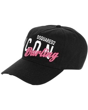 DSquared² Logo Baseball Cap - Black