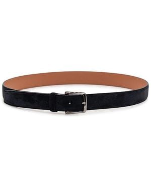 Tod's Textured Buckle Belt - White