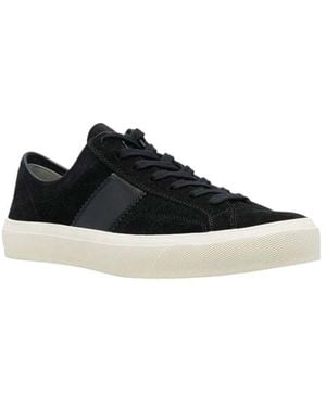 Tom Ford Lace-Up Trainers - Black