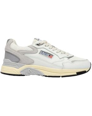 Autry Color Block Sneakers - White