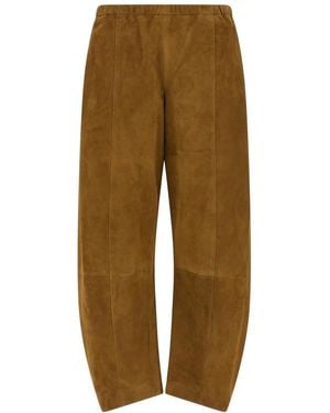KHAITE Clover Pants - Natural