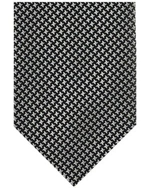 Tom Ford Houndstooth Tie - Grey