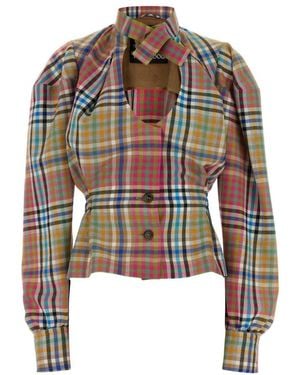 Vivienne Westwood Check Blazer - Multicolor