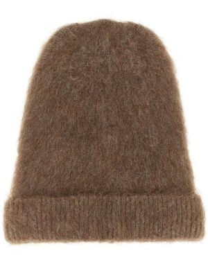 Maison Margiela 'Four Stitches' Cap - Brown