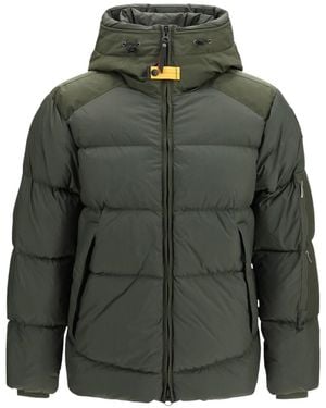 Parajumpers Quilted Hood Jacket - Green
