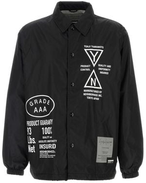 Yohji Yamamoto Shirt Collar Jacket - Black