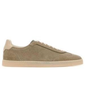 Brunello Cucinelli Solid Trainers - Grey