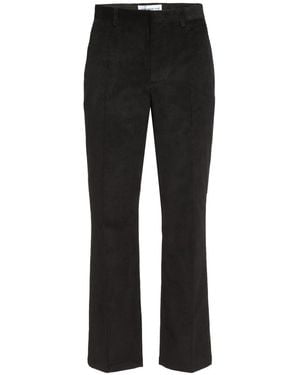 Department 5 Straight Corduroy Pants - Black