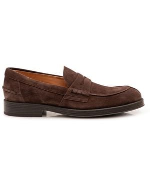 Tod's Suede Loafers - Brown