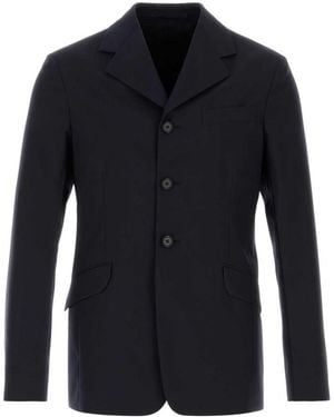 Jil Sander Solid Blazer - Black
