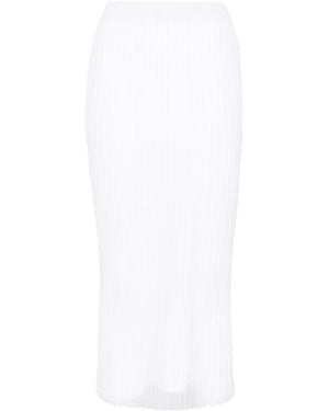 Sportmax Album Skirt - White