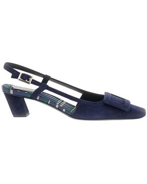 Roger Vivier Slingback Pumps - Blue