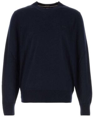 BOSS Crew Neck Sweater - Blue