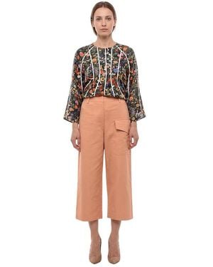 Stella McCartney Straight Cargos Pants - Pink