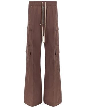 Rick Owens Relaxed Cargo Pants - Brown