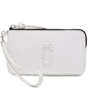 Marc Jacobs Logo Wristlet - White