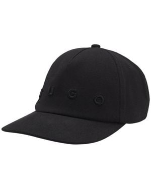 HUGO Logo Baseball Cap - Black