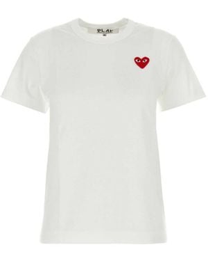 Comme des Garçons Cotton T-Shirt - White