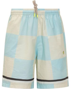 Barrow Checks Shorts - Blue