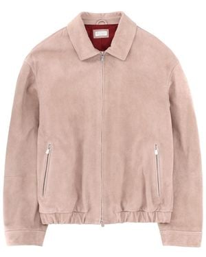 Brunello Cucinelli Shirt Collar Jackets - Pink