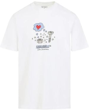 Carhartt Crewneck Graphic Print T-Shirt - White