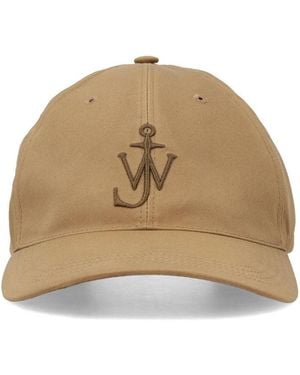 JW Anderson Waxed Cotton Cap - Natural