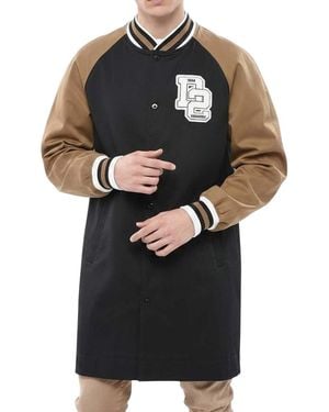 DSquared² Varsity Trench Coat - Black