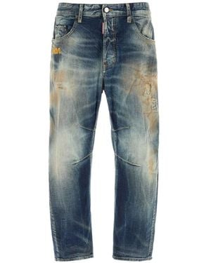 DSquared² Mid Rise Jeans - Blue