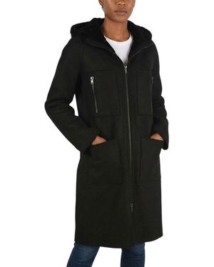 DIESEL Solid Hood Jacket - Black