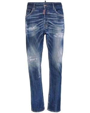 DSquared² Mid Rise Jeans - Blue