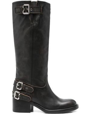Chloé Solid Dakota Boots - Black