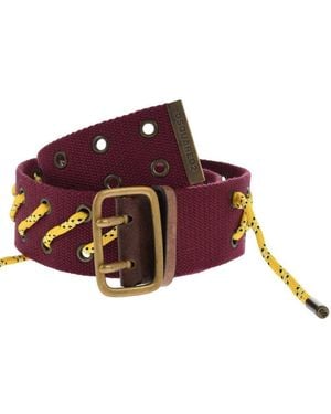 DSquared² Boy Scout Solid Belt - Red