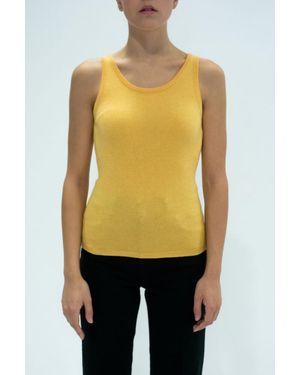 LA ROSE Tank Top - Yellow