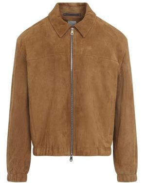 Paul Smith Shirt Collar Jacket - Brown