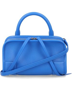 Loewe Amazona 180 Mini Satchel - Blue