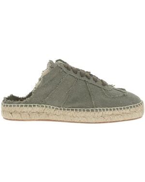 Maison Margiela Solid Espadrille Sneakers - Green