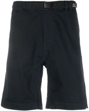 Woolrich Waist-Strap Shorts - Blue