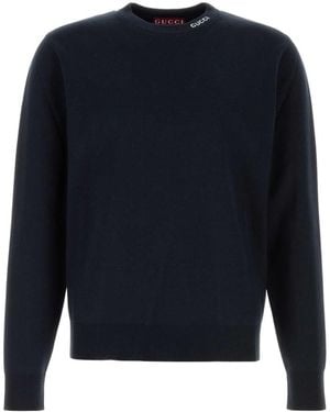 Burberry Embroidered Poplin Shirt - Blue