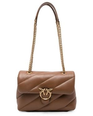 Pinko Love Birds Small Shoulder Bag - White