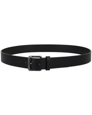 HUGO Solid Buckle Belt - Black