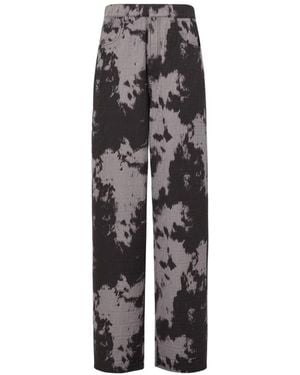 Fendi Straight Flat Front Pants - Black