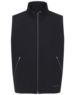 Jil Sander Midnight Sleeveless Jacket - Blue