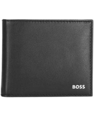 BOSS Logo Wallet - Grey